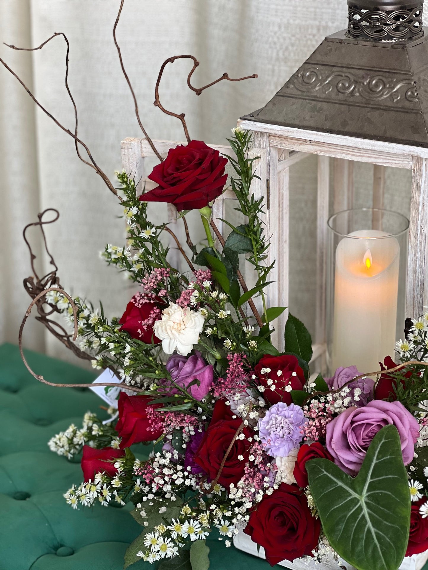 Memorial Light Wooden Lantern