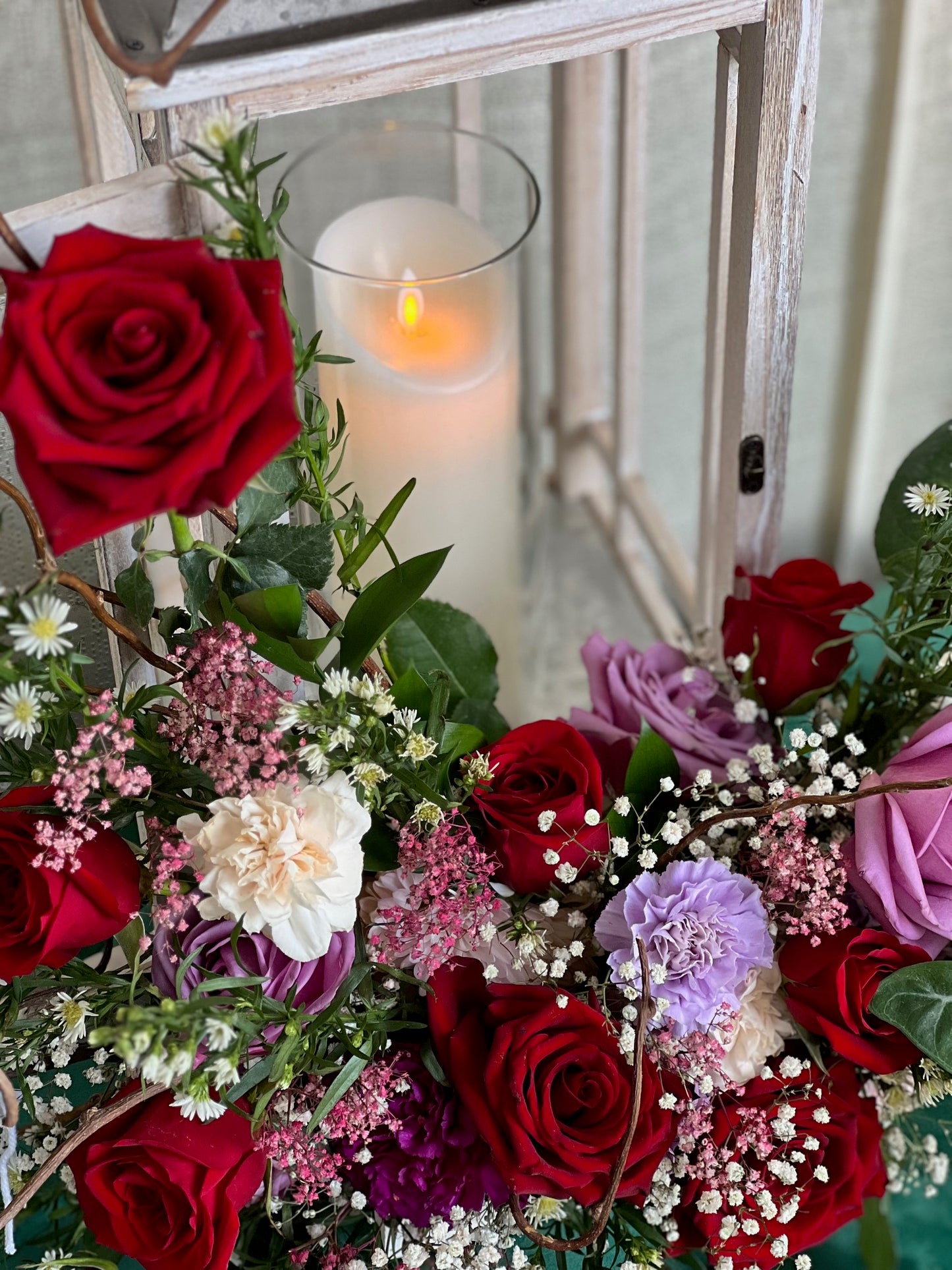 Memorial Light Wooden Lantern