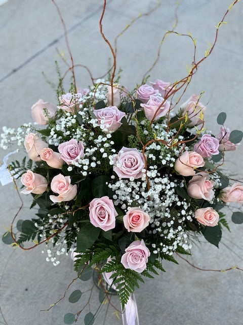 Rose Lover - 24 roses - Pink