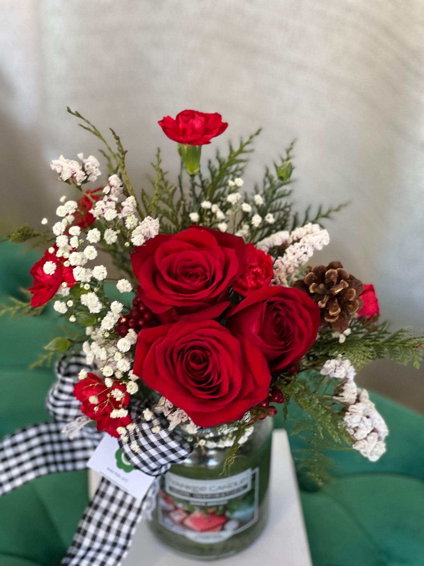 Holy and Light - Candles and Flowers