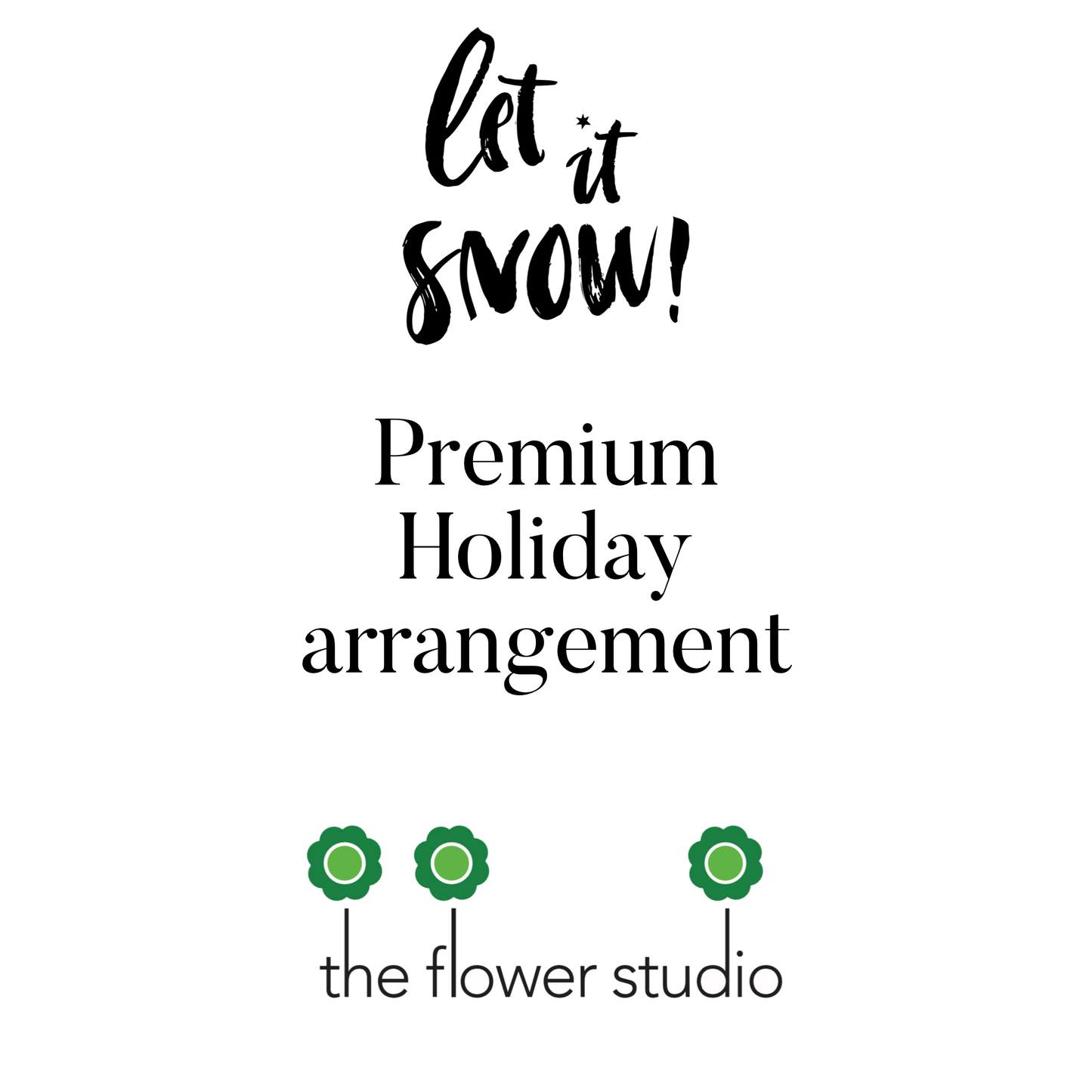 Premium Holiday Arrangement - Christmas
