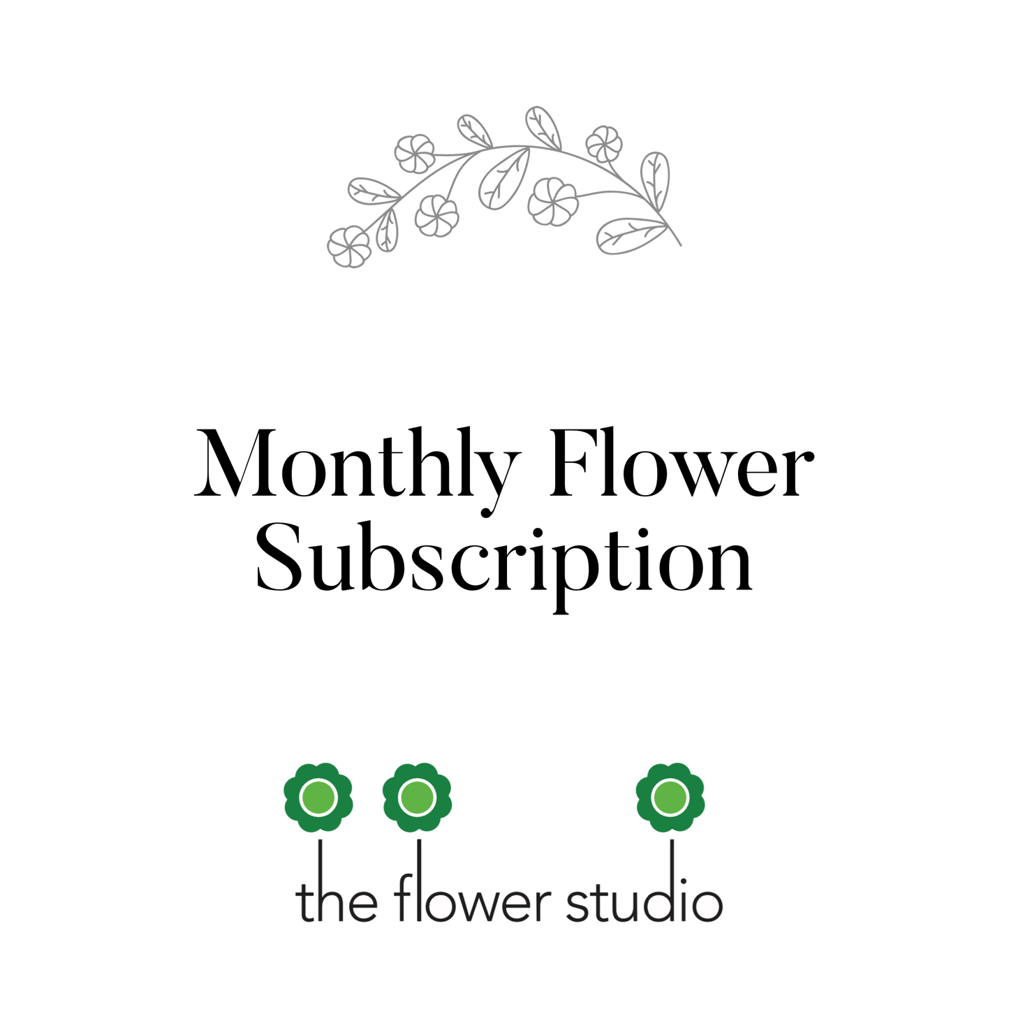 Monthly Flower Subscription