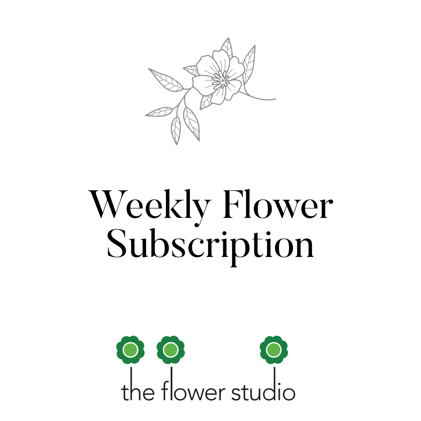 Weekly Flower Subscription