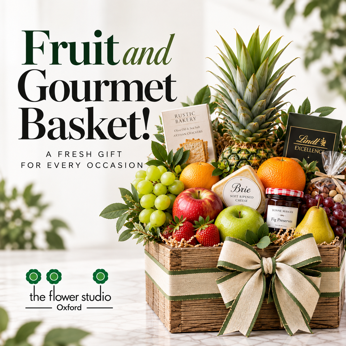 Fruit + Gourmet Basket