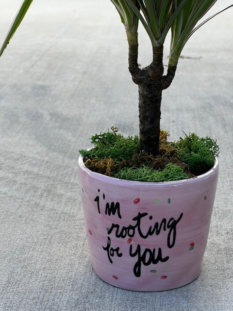 I'm Rooting for You - Planter