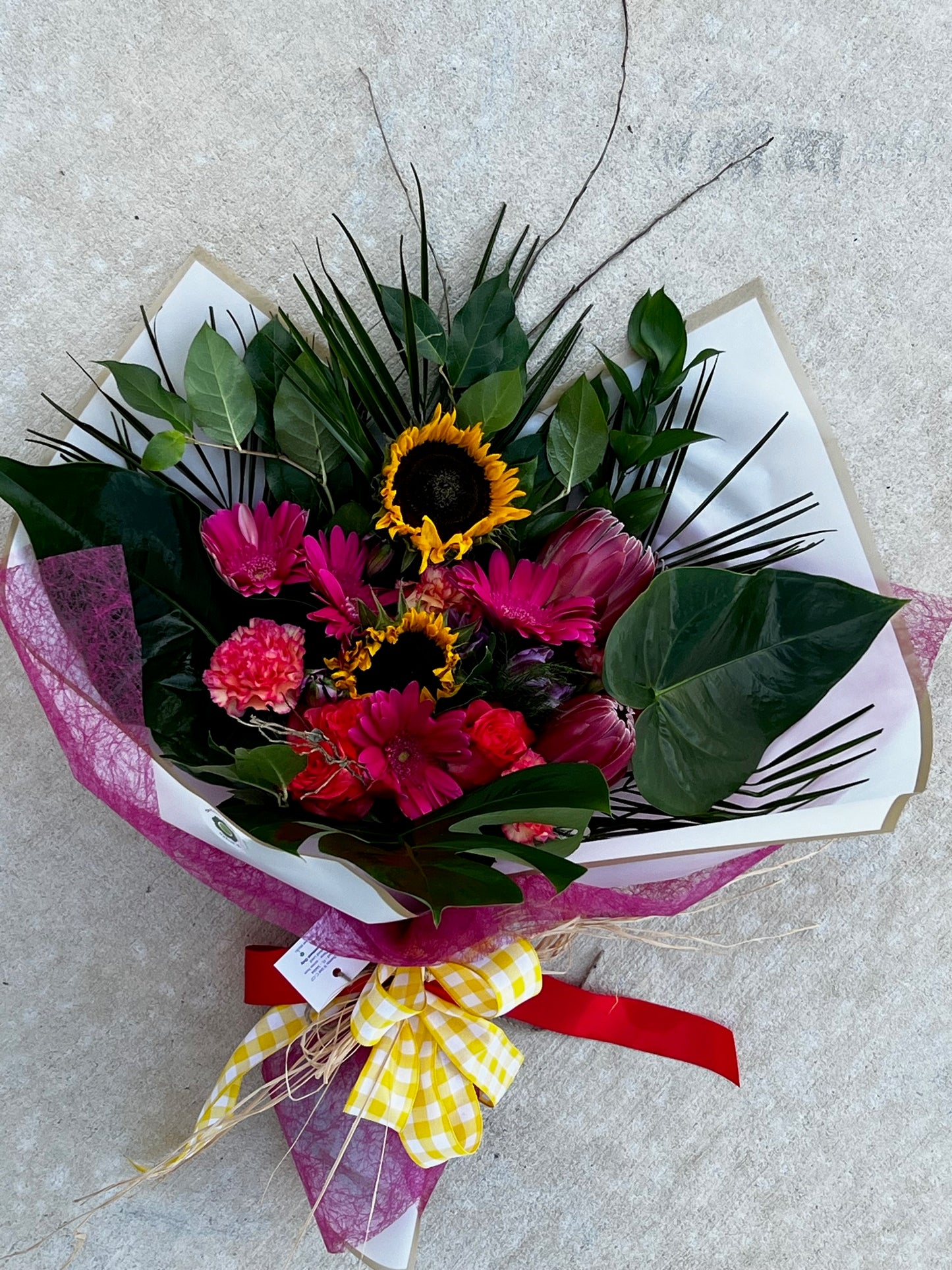 Wrapped Presentation Bouquet