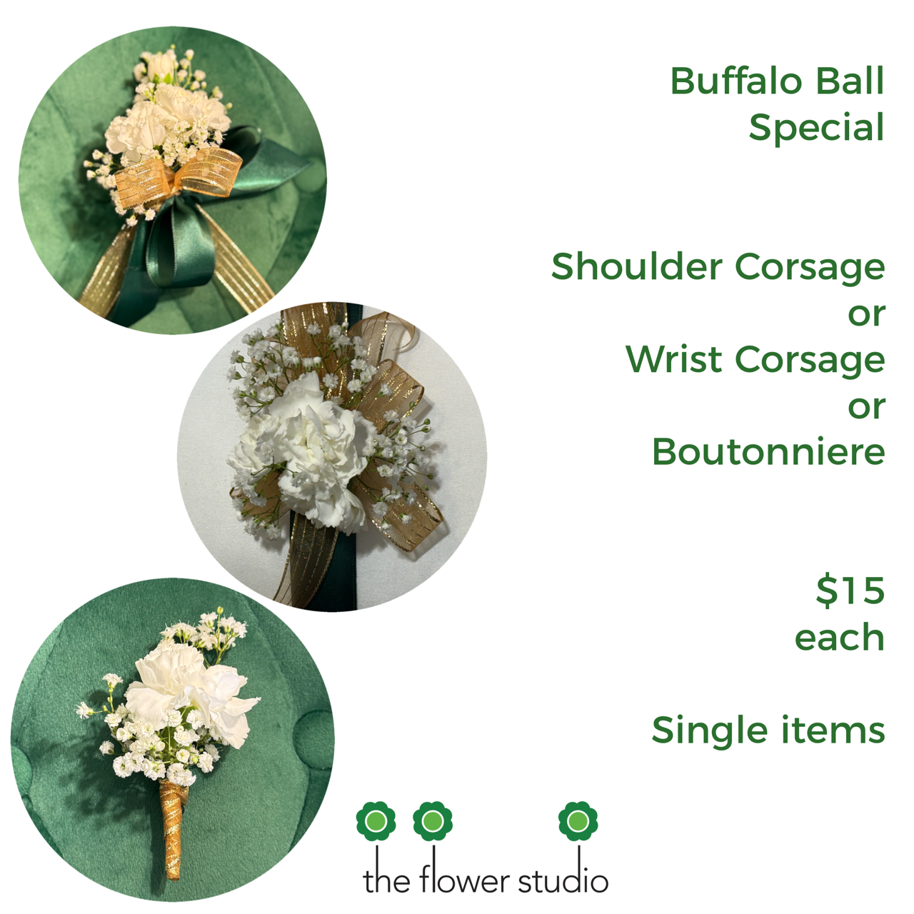 Buffalo Ball Special - Personal Flowers