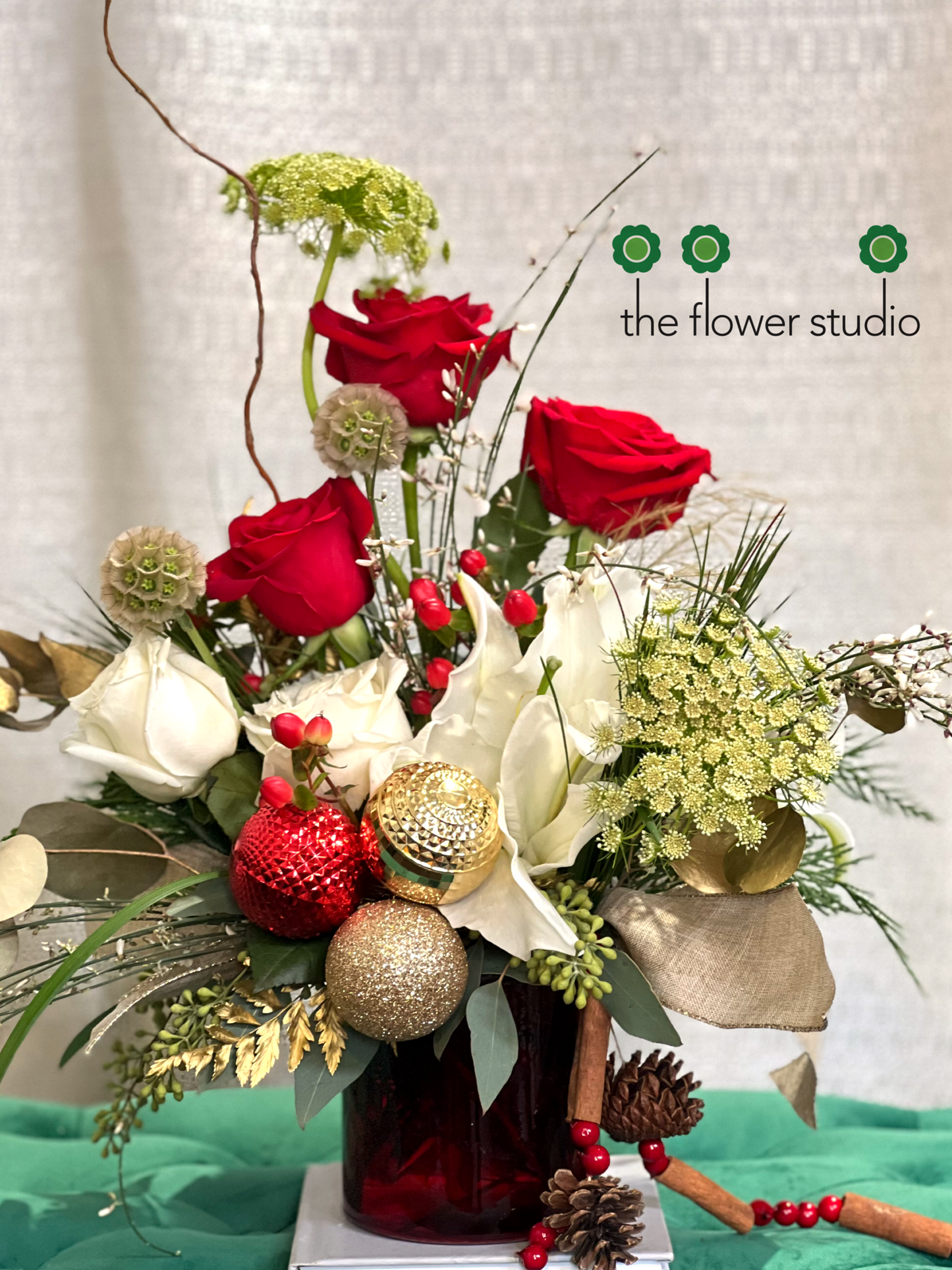 Holly Jolly by The Flower Studio Oxford