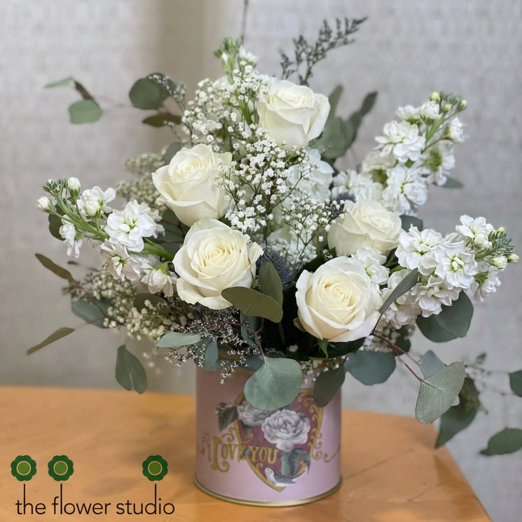 White flowers